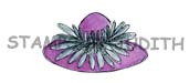 C-157-HK Sm. Feather Boa Hat
